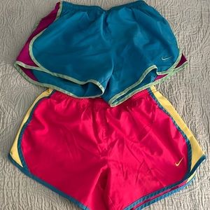 Nike dry fit shorts both size small!